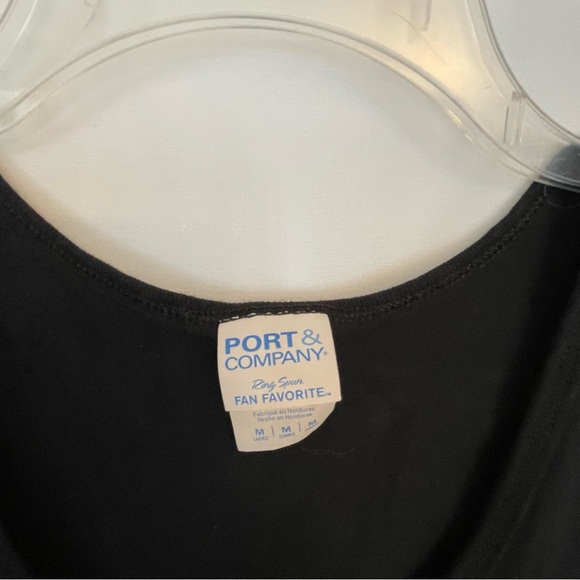 Port and Company Black Tank Top - It's Raceday Y'all - Picture 3 of 3